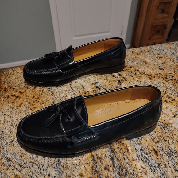 Cole Haan Black Leather Loafers Men's 11 ID 3E 03506 U J14 - Picture 4 of 12